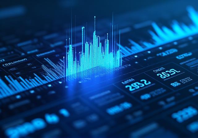 AI-powered data reporting visualization interface